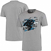 Men's Carolina Panthers NFL Pro Line True Color T-Shirt Heathered Gray,baseball caps,new era cap wholesale,wholesale hats